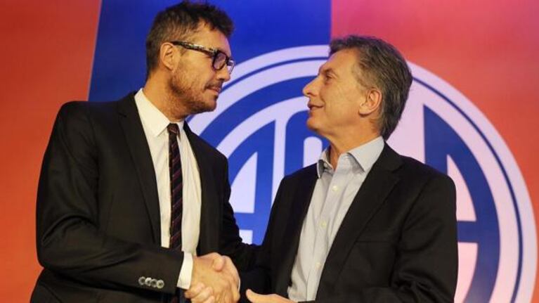 Macri y Tinelli, una relación de poder con idas y vueltas.