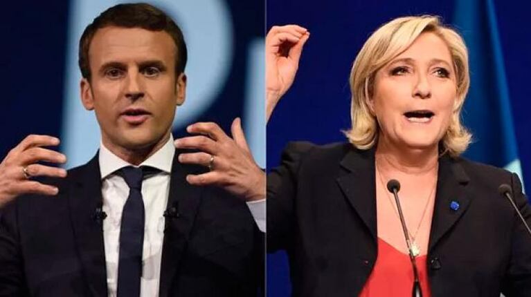 Macron y Le Pen irán a segunda vuelta en Francia