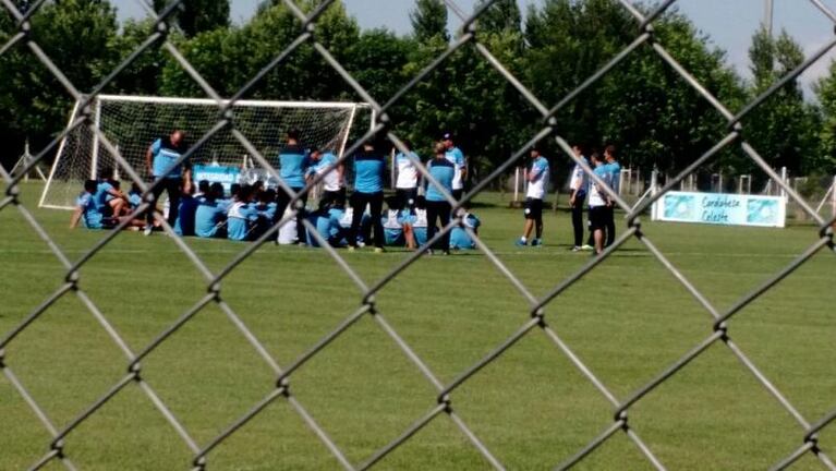 Madelón dirigió su primera práctica en Belgrano