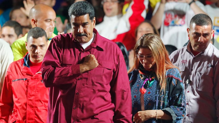 Maduro celebró a pesar del rechazo internacional y de gran parte del electorado. 