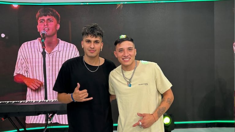 Mágico Sueño del Alma en los estudios de Cuarteteando.