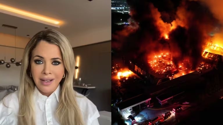 Maglietti relató su angustia por la explosión que alcanzó a la fábrica de su pareja.