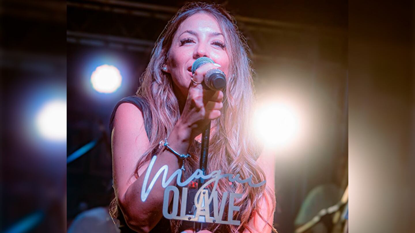 Magui Olave de estreno: presentó “La mitad”