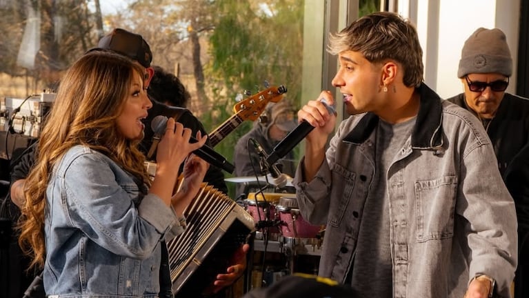 Magui Olave eligió a Joaco Martín para su nueva colaboración.