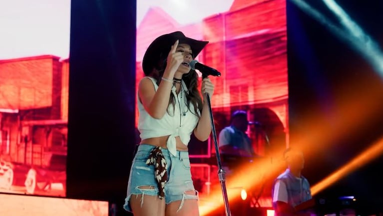 Magui Olave en su nuevo estreno.