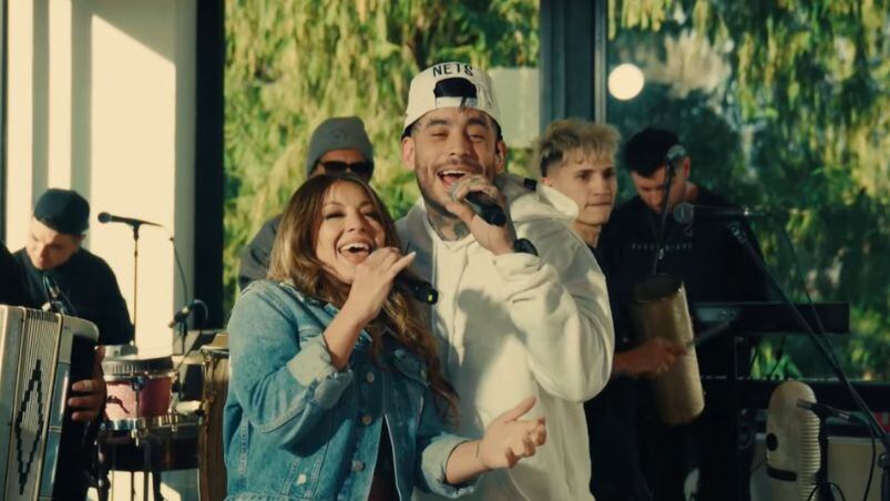 Magui Olave estrenó un nuevo tema junto a Ulises Bueno.