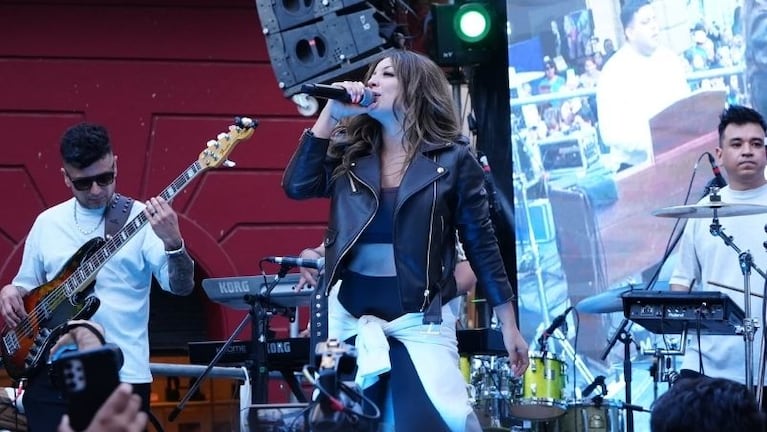 Magui Olave, una de las presentes en los festejos del Día del Cuarteto.