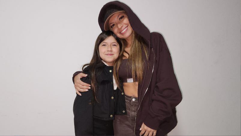 Magui Olave y su sobrina Lolita Olave.