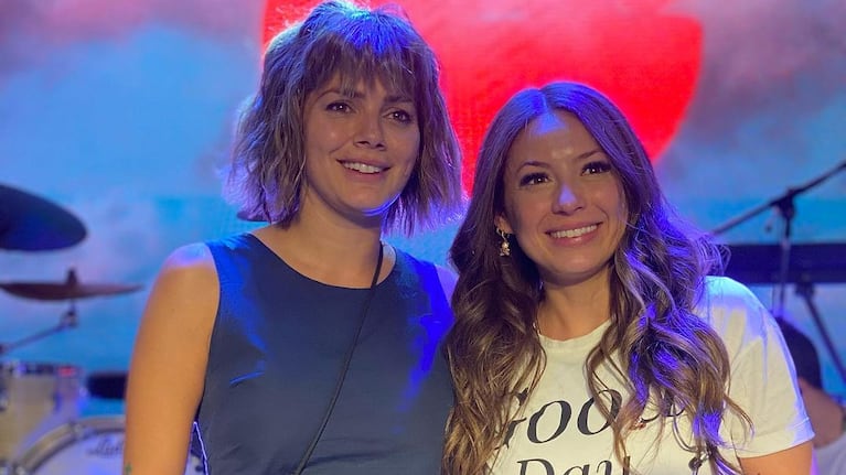 Magui y Natalie, juntas por primera vez en Córdoba.