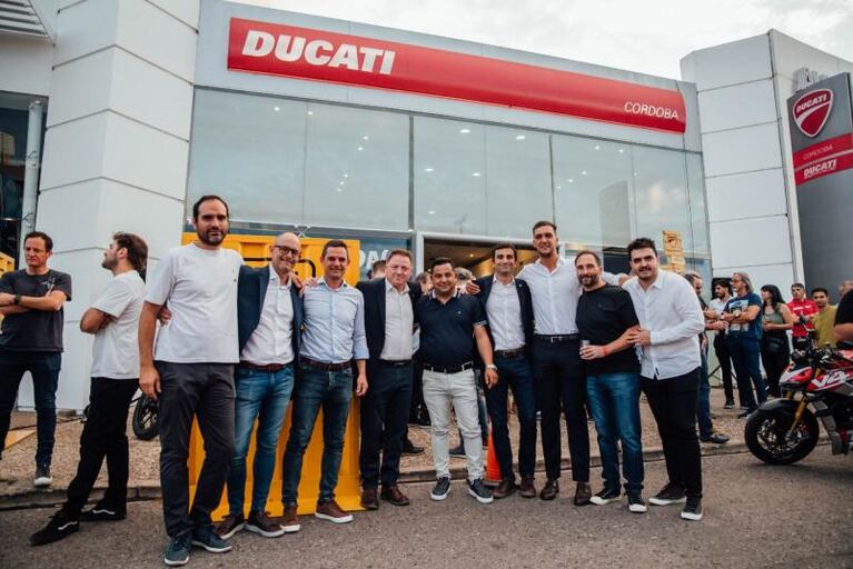 Maipú celebró 10 años de Ducati en Argentina y presentó la nueva Multistrada