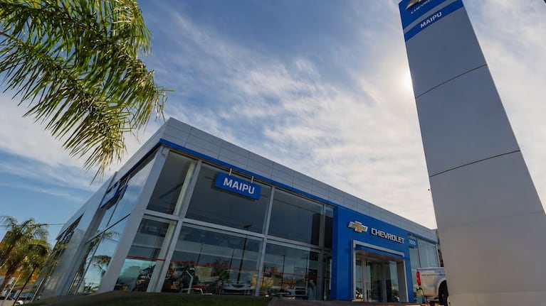 Maipú, entre las cinco mejores concesionarias Chevrolet del país