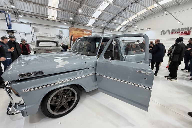 Maipú Garage Clásicos presentó la transformación de la Ford F-100 de 1969: una leyenda volvió a encenderse