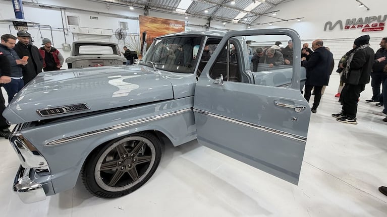 Maipú Garage Clásicos presentó la transformación de la Ford F-100 de 1969: una leyenda volvió a encenderse