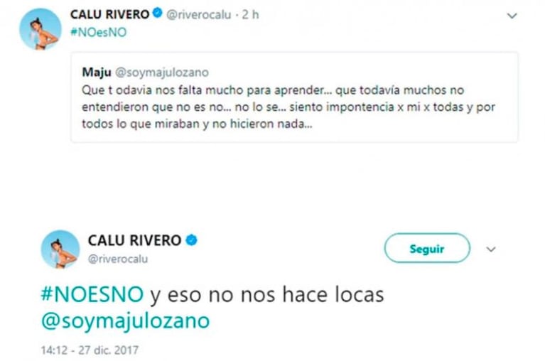 Maju Lozano denunció que fue acosada en un restaurante