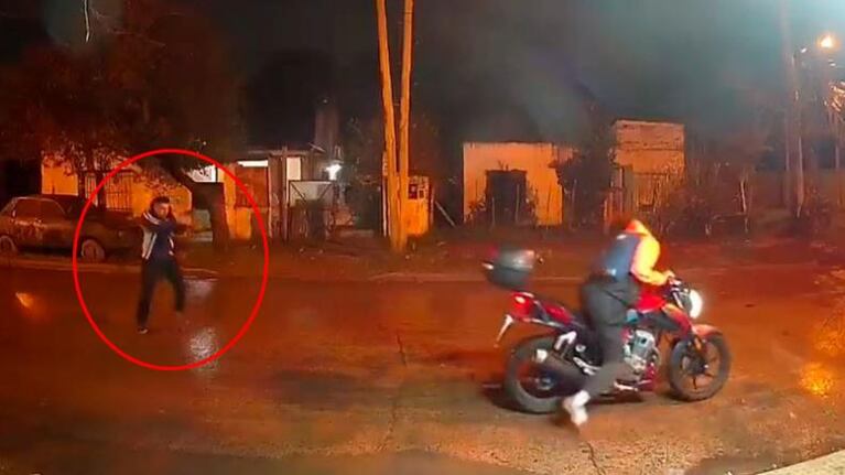 Mallea le disparó cuatro veces al delincuente.