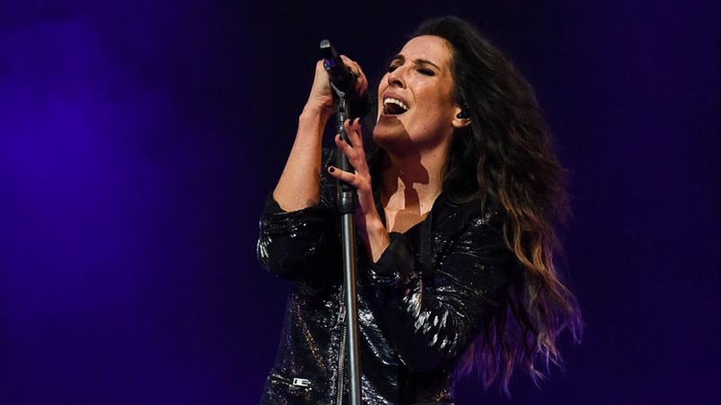 Malú, la española que cautivó en Villa María. 