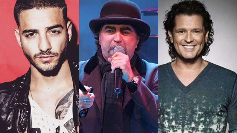 Maluma, Joaquín Sabina y Carlos Vives estarán en Villa María.