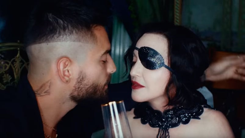 Maluma y Madonna formaron un dúo virtuoso y sensual. 