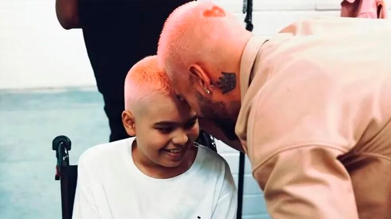 Maluma y su hermano Bastian.