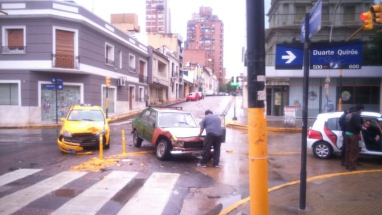 Mañana accidentada en Córdoba