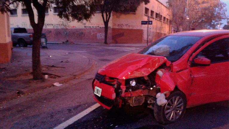 Mañana accidentada en la ciudad