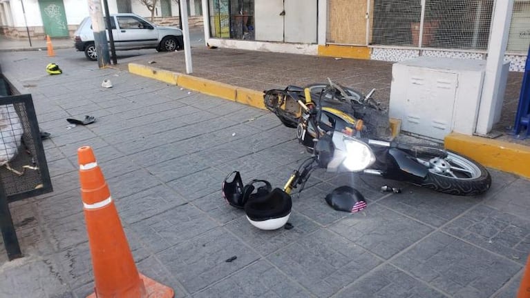 Mañana accidentada en la ciudad de Córdoba