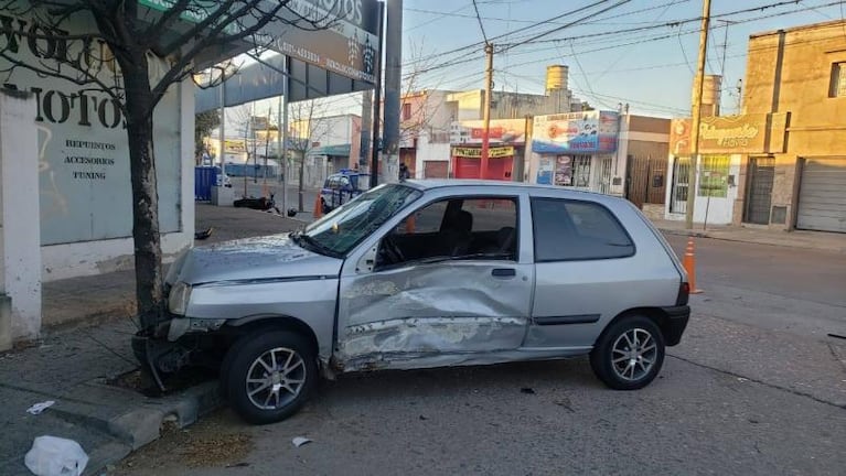 Mañana accidentada en la ciudad de Córdoba