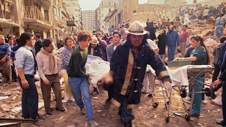 Mañana de horror aquella del lunes 18 de julio de 1994 en la Ciudad Autónoma del Buenos Aires.