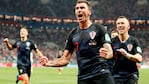 Mandzukic y el festejo de todo un país: los croatas ya hicieron historia.