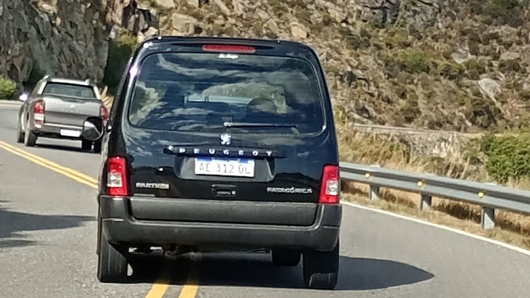 Maniobra en el Camino de las Altas cumbres