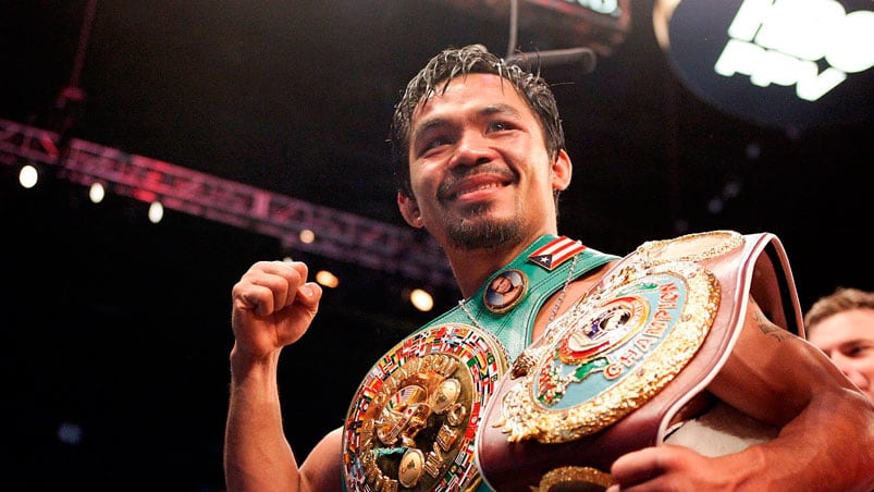 Manny Pacquiao, octavo entre los deportistas que más ganaron en 10 años.