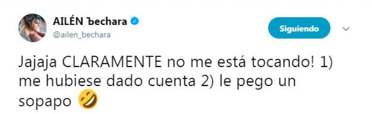 Mano tramposa: escracharon al Pollo Álvarez con Ailén Bechara