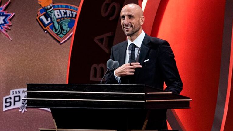 Manu Ginóbili entre las grandes leyendas de la NBA.