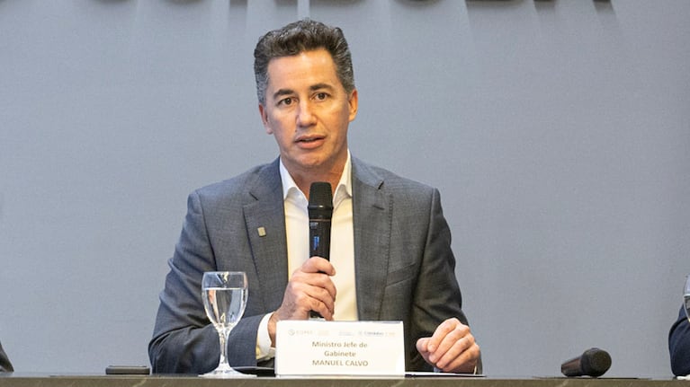 Manuel Calvo, jefe de Gabinete de la Provincia.