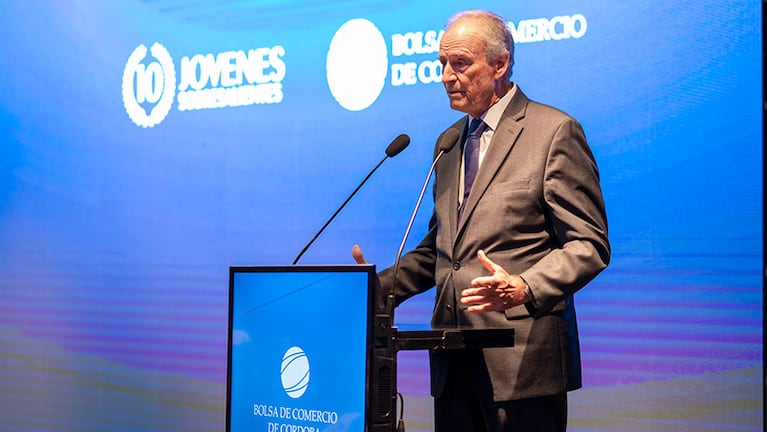 Manuel Tagle, presidente de la Bolsa de Comercio de Córdoba.