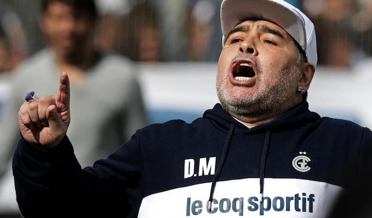 Maradona está convencido que Gimnasia se salvaba del descenso en la cancha.
