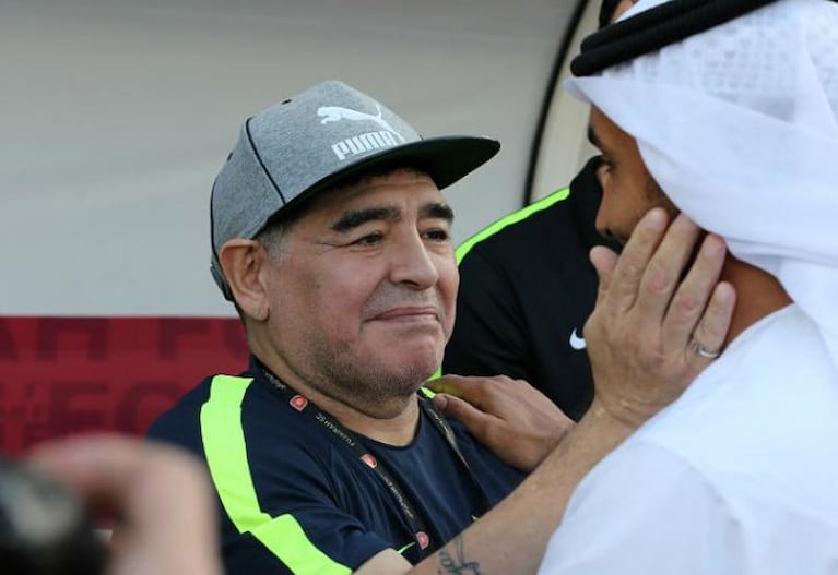 Maradona faltó a la boda de Dalma por un mensaje “desde el cielo”