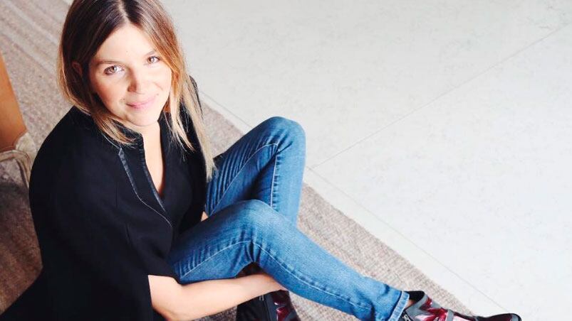 Marcela Kloosterboer fue mamá el 23 de marzo y ya volvió a trabajar.