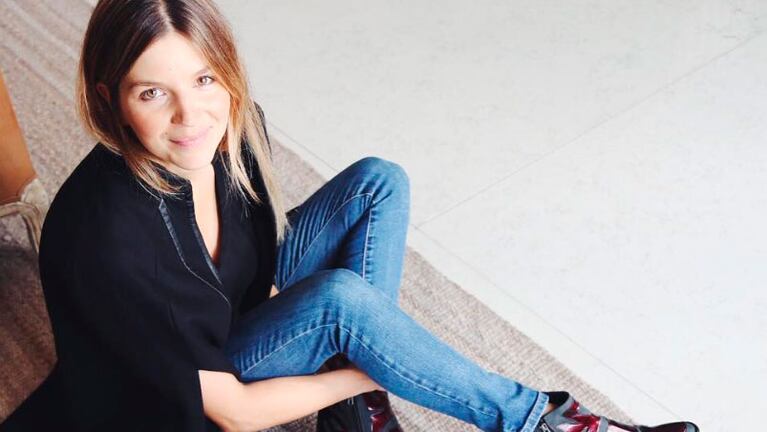 Marcela Kloosterboer fue mamá el 23 de marzo y ya volvió a trabajar.