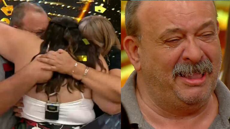 Marcelo quebró ante el triunfo indiscutible de su hija.