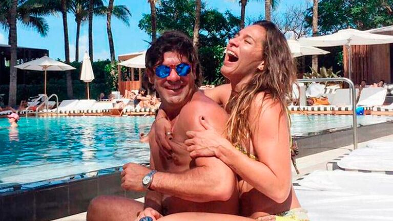 Marcelo Salas y su bella novia chilena la pasaron mal en el Caribe.