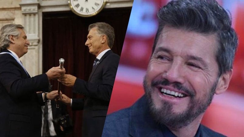 Marcelo Tinelli expresó su apoyo a Alberto Fernández.