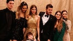 Marcelo Tinelli recibió el premio junto a sus cinco hijos.