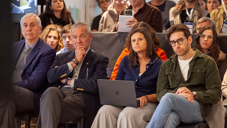 Marcelo y Facundo Macarrón durante el jury a los fiscales.