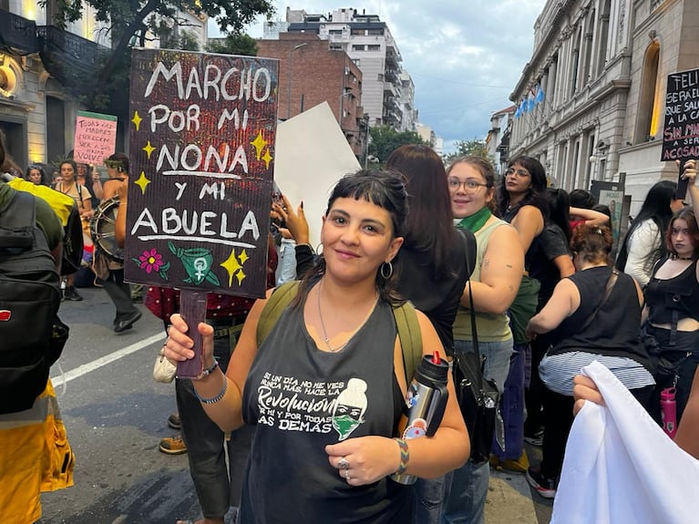 Marcha del 8M en Córdoba (Lucas Buoncristiani / El Doce)