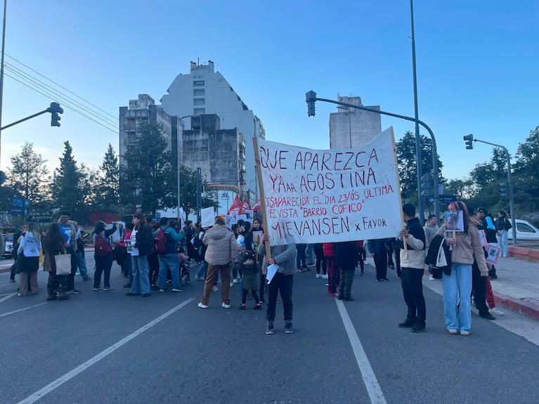 Marcha por Agostina (Foto: El Doce)