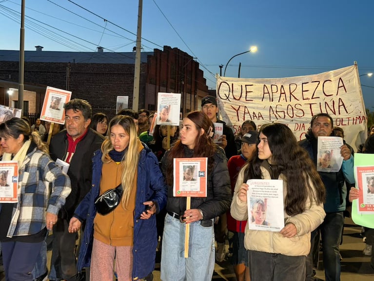 Marcha por Agostina (Foto: El Doce)