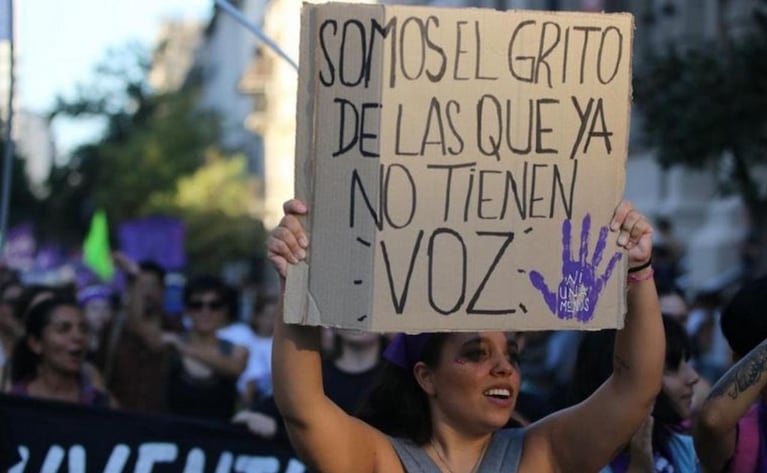 Marchan por el 8M en Córdoba.