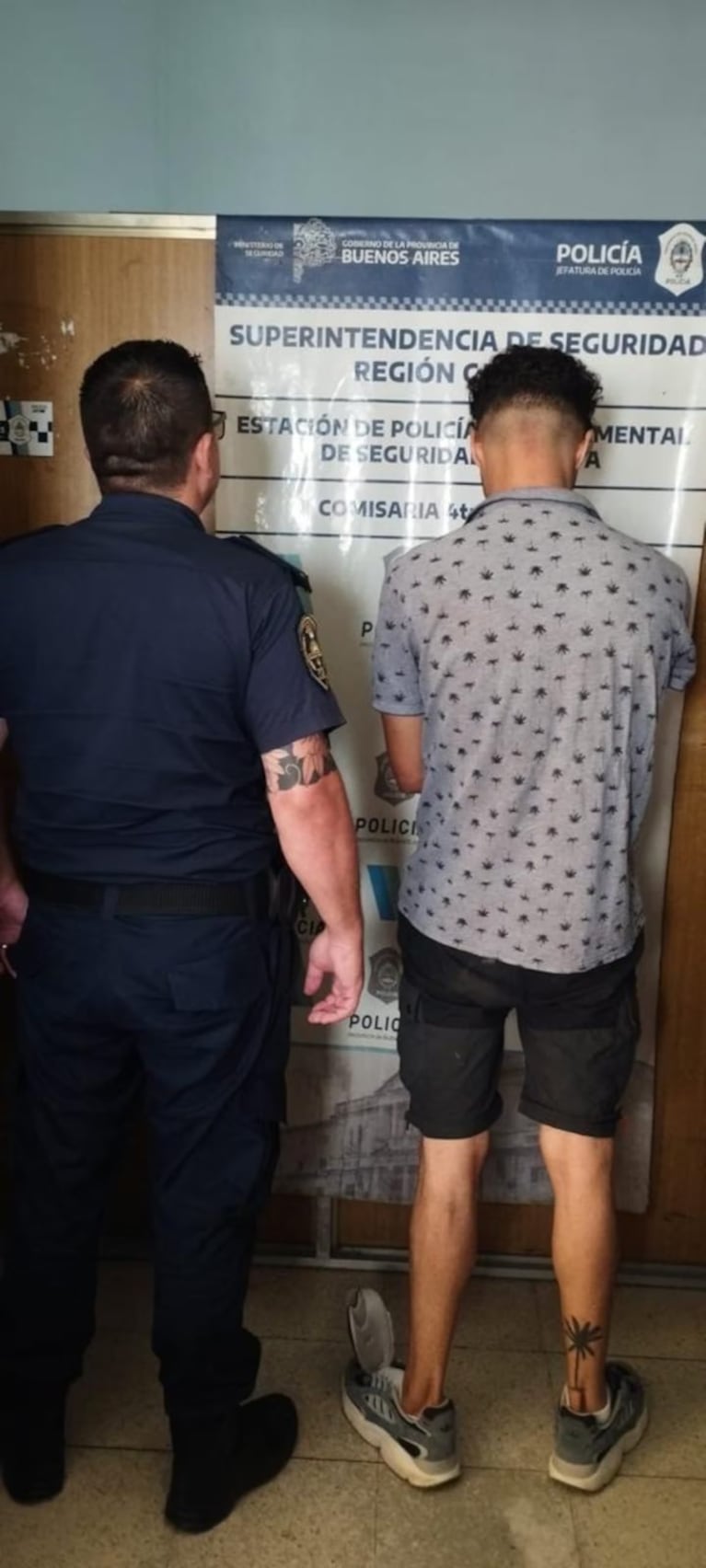 Marcos Ariel García fue detenido tras el hecho.