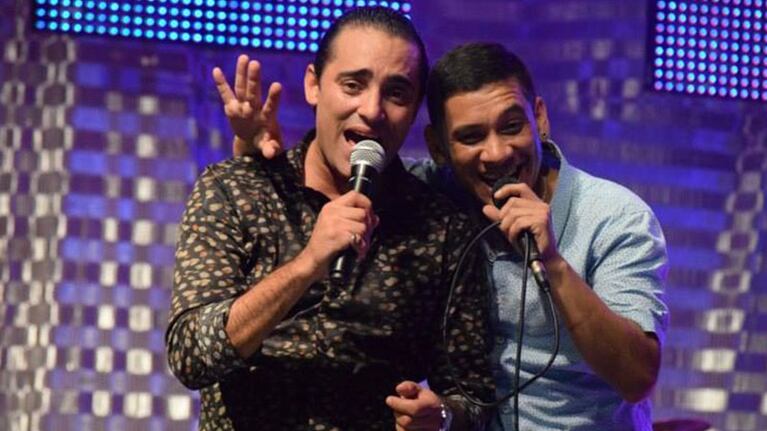 Marcos Gómez y Pablo Luna, en uno de sus bailes anteriores.